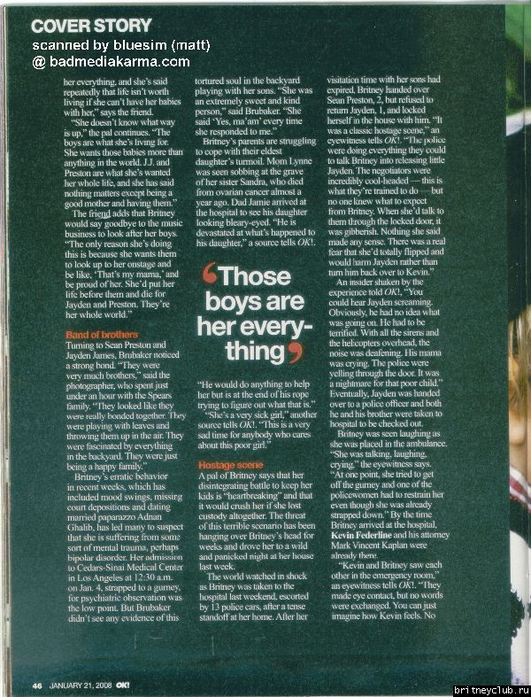 Бритни с сыновьями в журнале ОК mag (2).jpg(Бритни Спирс, Britney Spears)